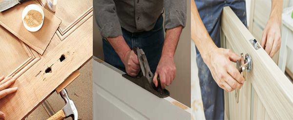Sửa cửa gỗ tại nhà