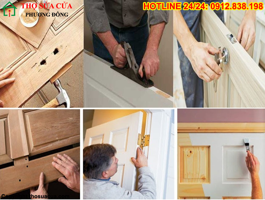 Sửa cửa gỗ Phương Đông