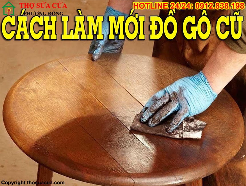 Các sai lầm lớn nhất khi sơn đồ gỗ