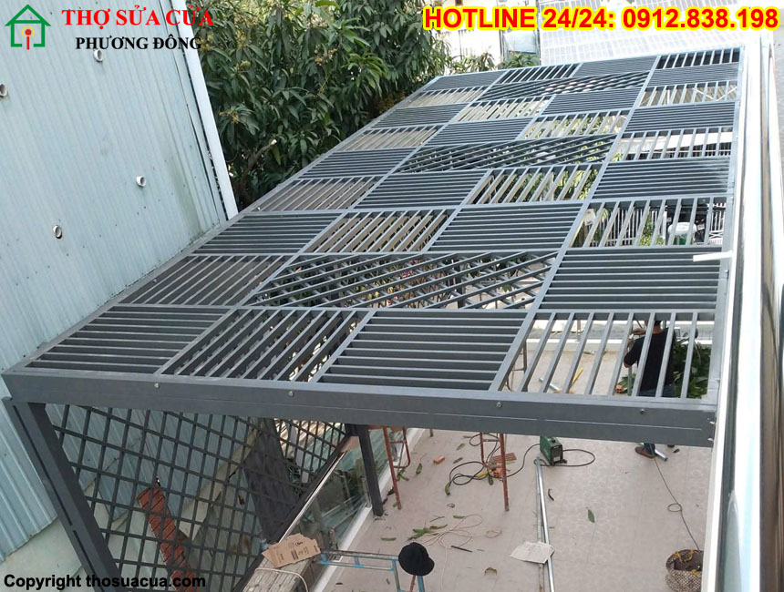 Làm chuồng cọp ban công