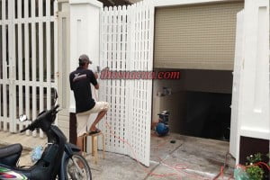 Thợ sơn sửa cửa sắt tại Hà Đông