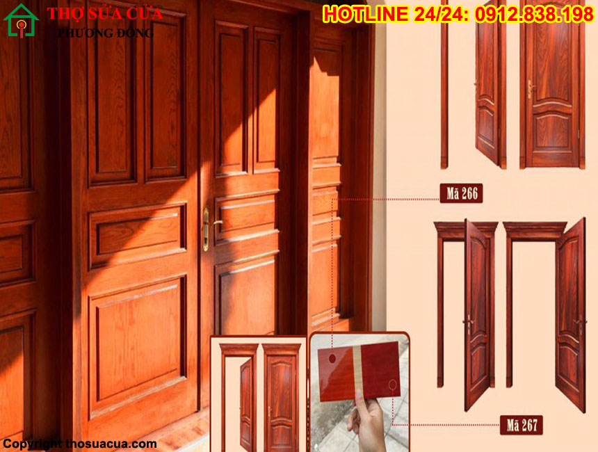 Báo giá sơn cửa gỗ mới nhất