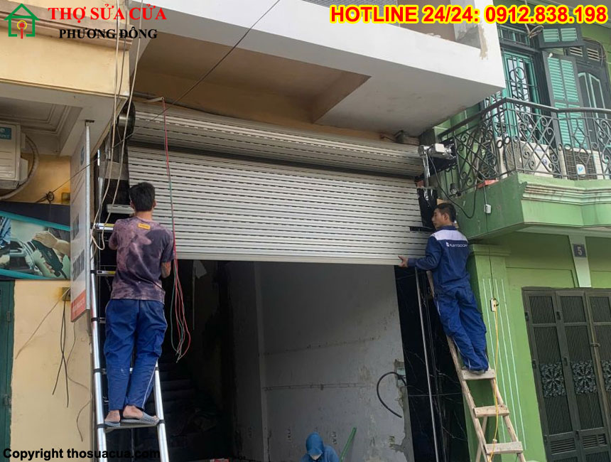 Hướng Dẫn Cách Lắp Đặt Cửa Cuốn