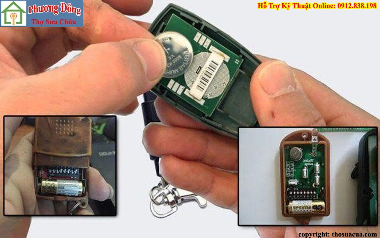 Sửa điều khiển cửa cuốn tại nhà