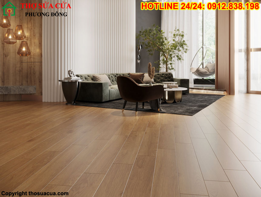 Khắc phục sàn gỗ bị ố nước
