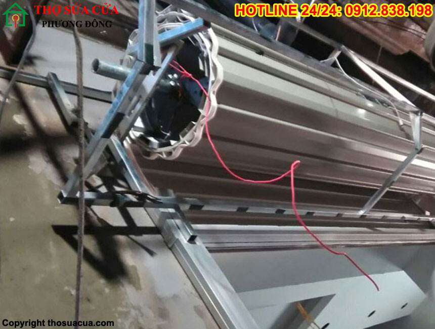 Cách điều chỉnh hành trình cửa cuốn