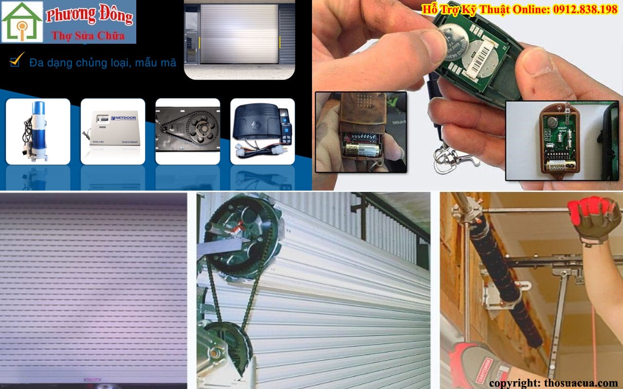 Sửa cửa cuốn Netdoor tại nhà