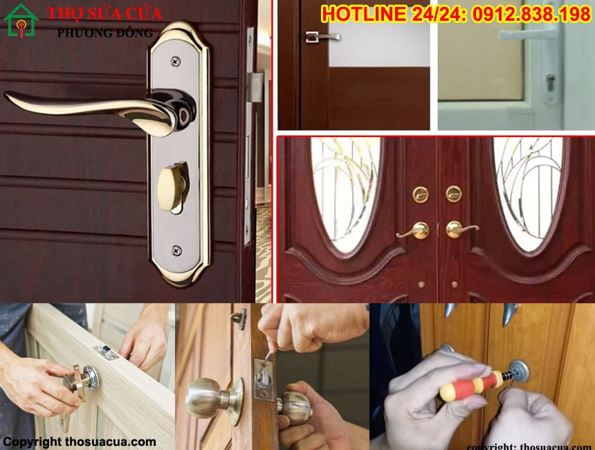 Sửa khóa cửa gỗ