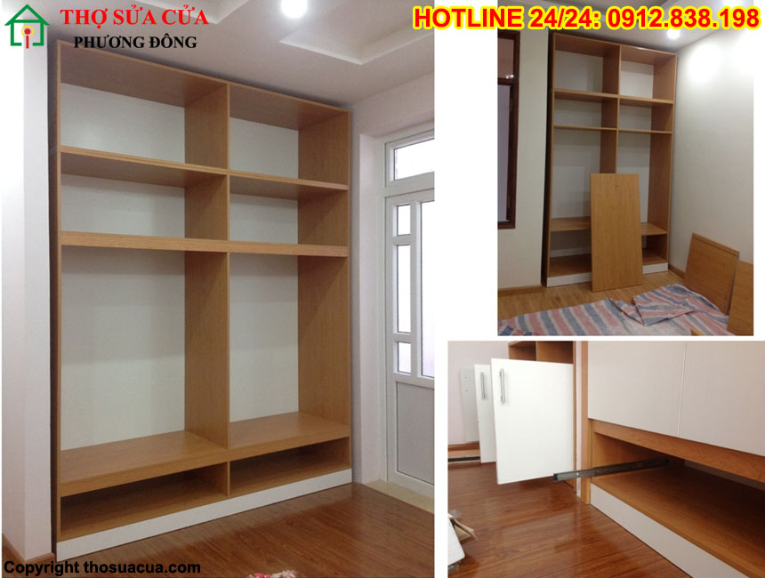 Cách lắp tủ nhựa