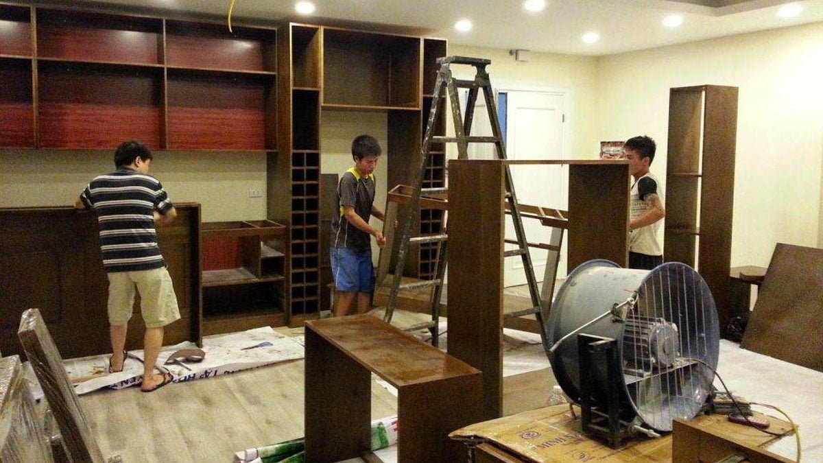 Sửa tủ bếp tại nhà 10