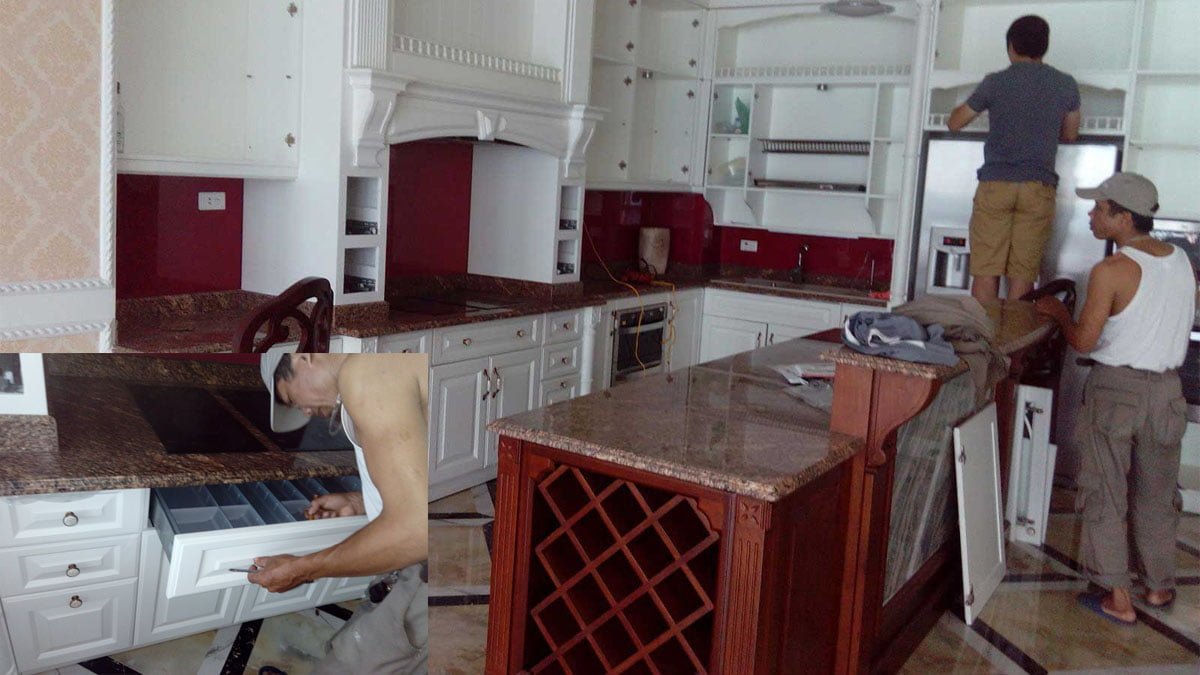 Sửa tủ bếp tại nhà 7