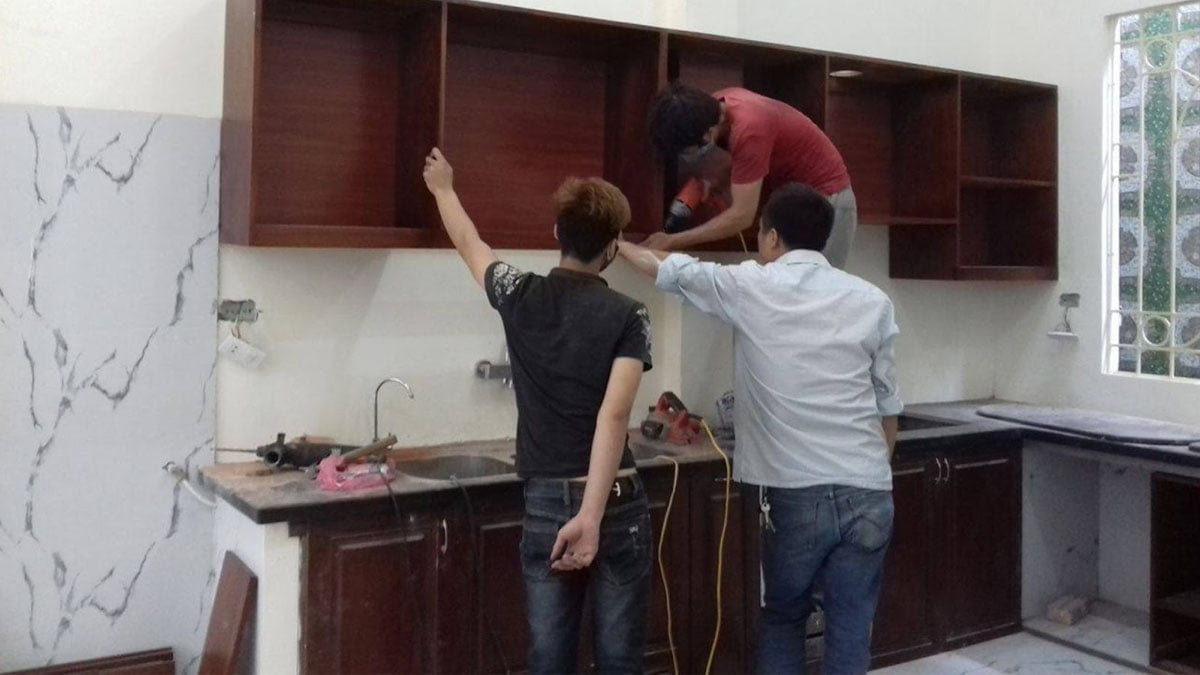Sửa tủ bếp tại nhà 8