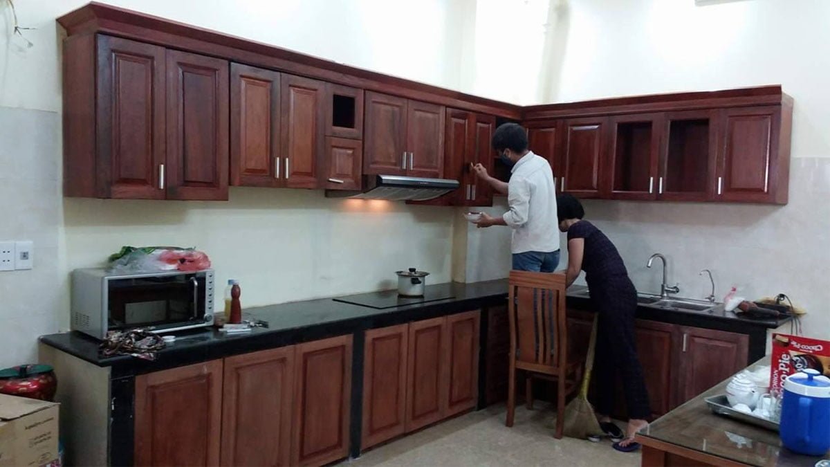 Sửa tủ bếp tại nhà 9