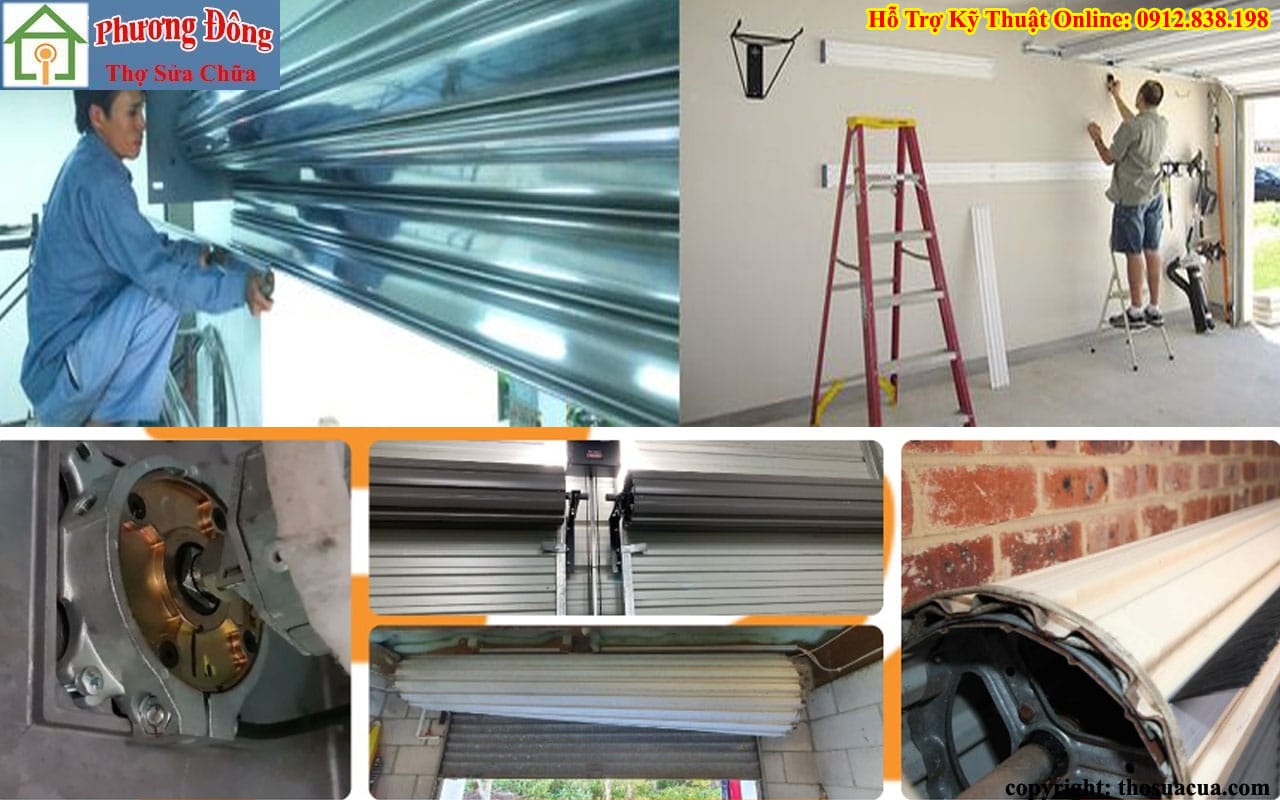Thợ sửa cửa cuốn tại Sơn La