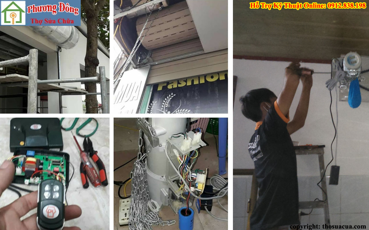 Sửa cửa cuốn tại TP Phúc Yên