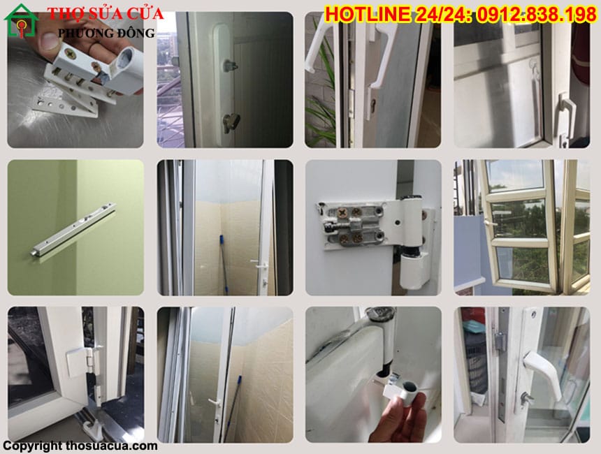 Sửa cửa nhựa lõi thép