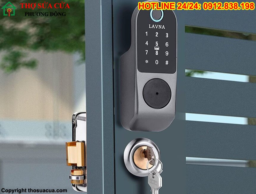 Ổ khóa cửa sắt