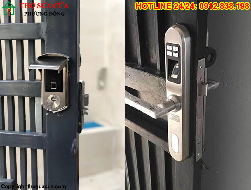 Ổ khóa cửa sắt