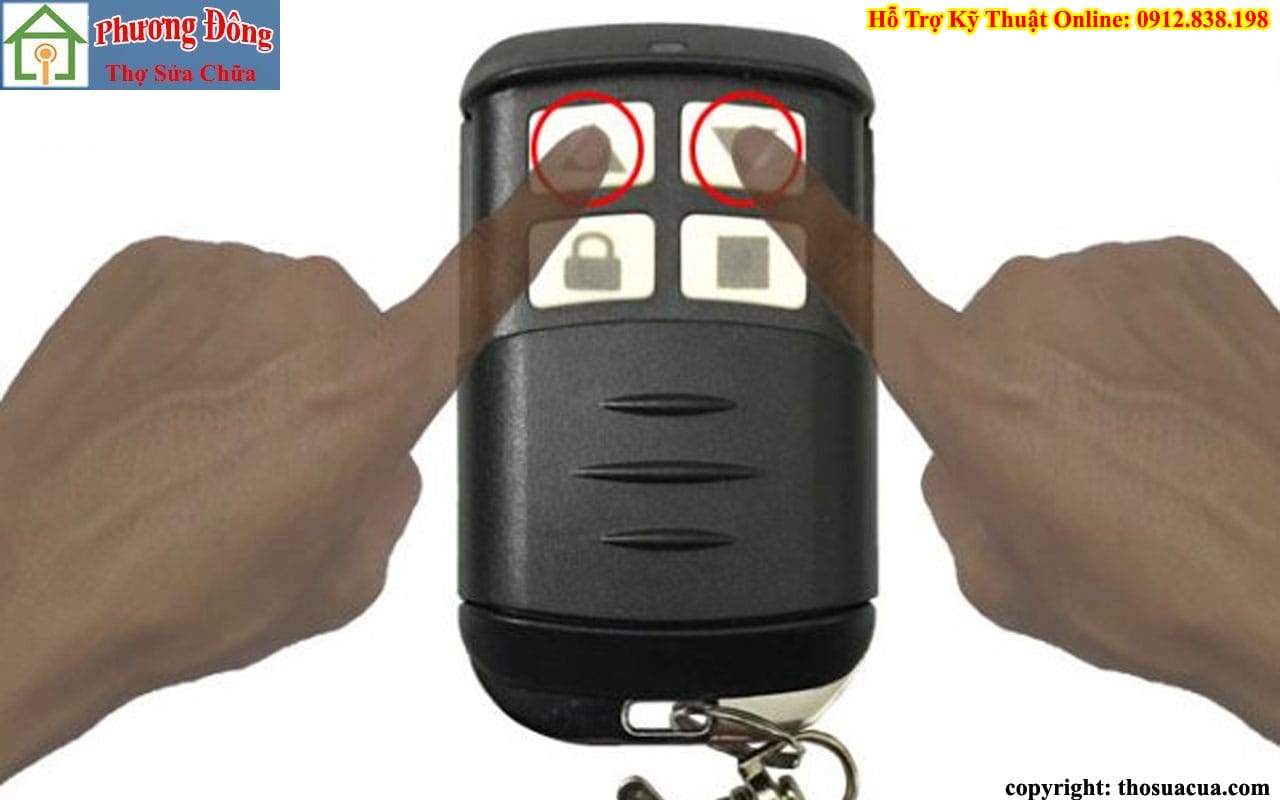 Cách Sao Chép Remote Cửa Cuốn