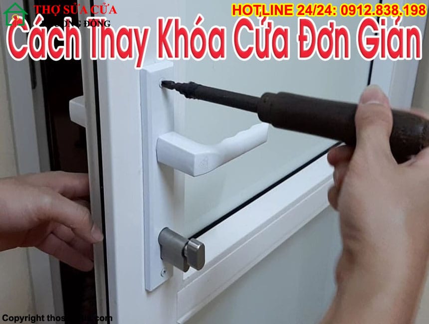 Thay Ổ Khóa Cửa Tay Gạt