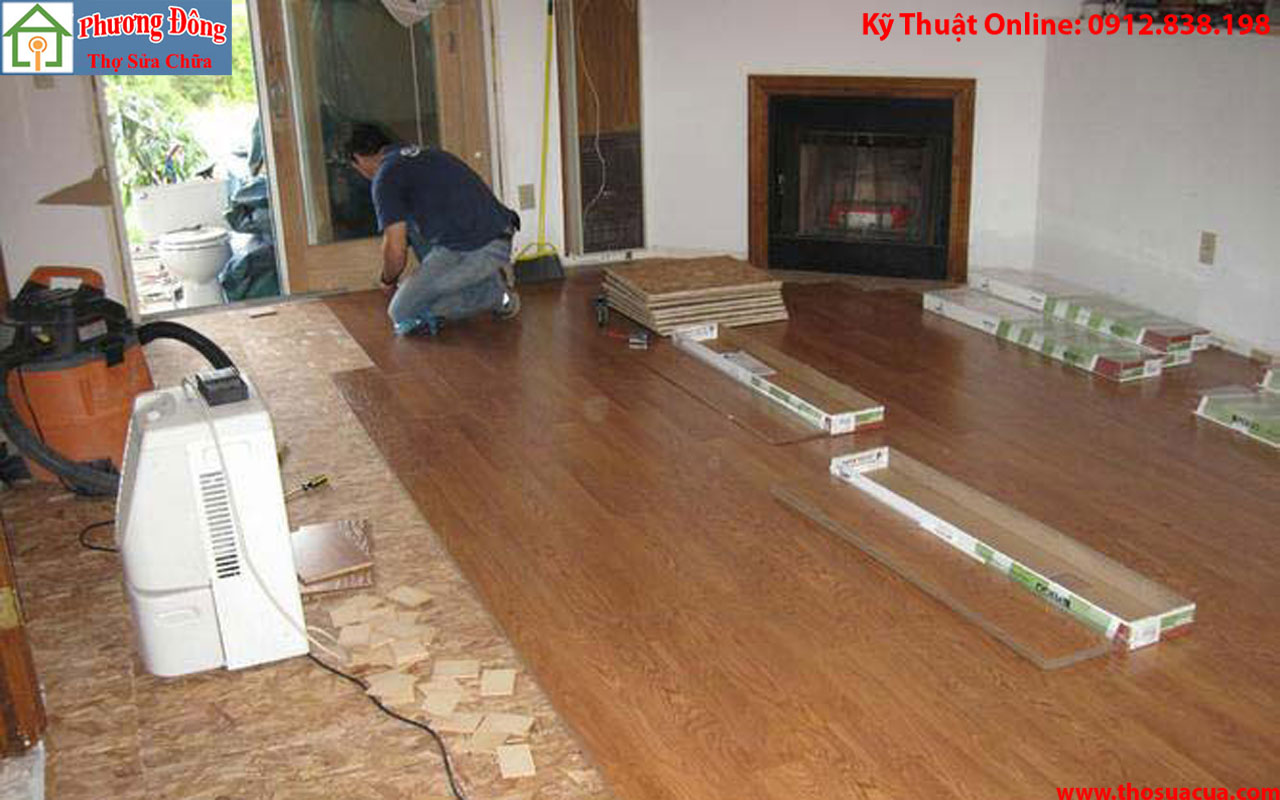 Sửa sàn gỗ
