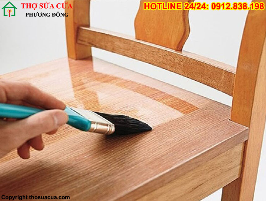 Cách sơn đồ gỗ tại nhà