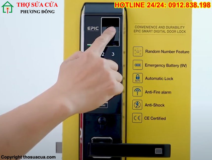 Cách sửa khóa cửa điện tử