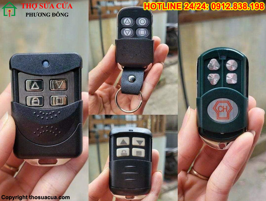 Làm khóa từ cửa cuốn tại Hà Nội