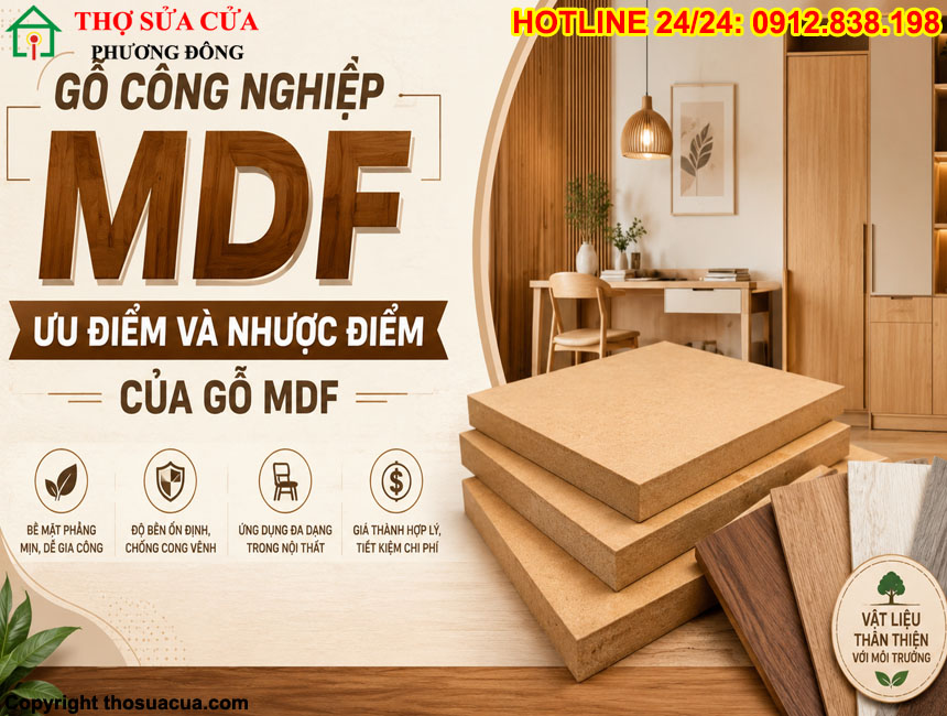 Ưu và Nhược điểm của gỗ công nghiệp