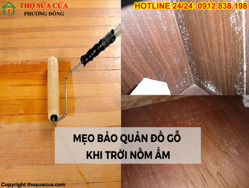 Bảo quản đồ gỗ nội thất