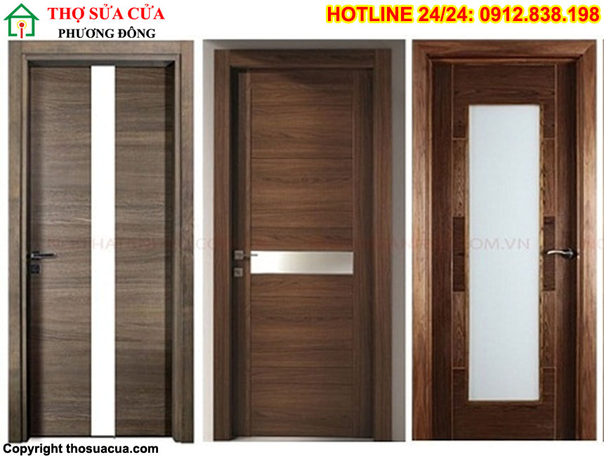 Các loại cửa gỗ công nghiệp