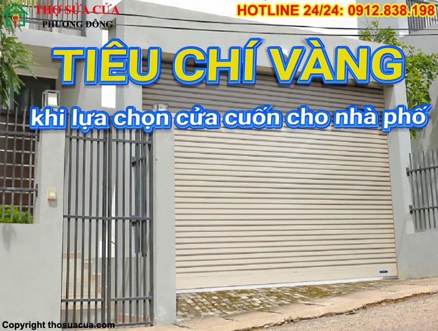 Các tiêu chí lựa chọn cửa