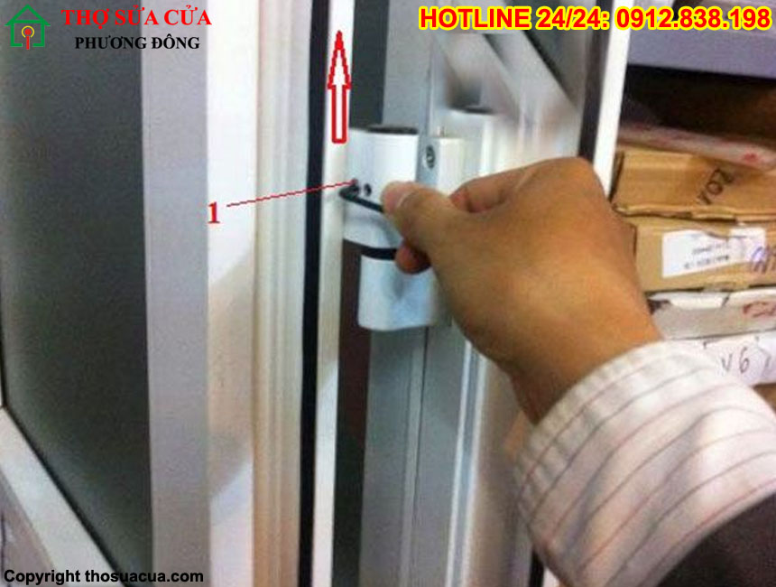 Cách xử lý khi cửa nhựa lõi thép bị xệ