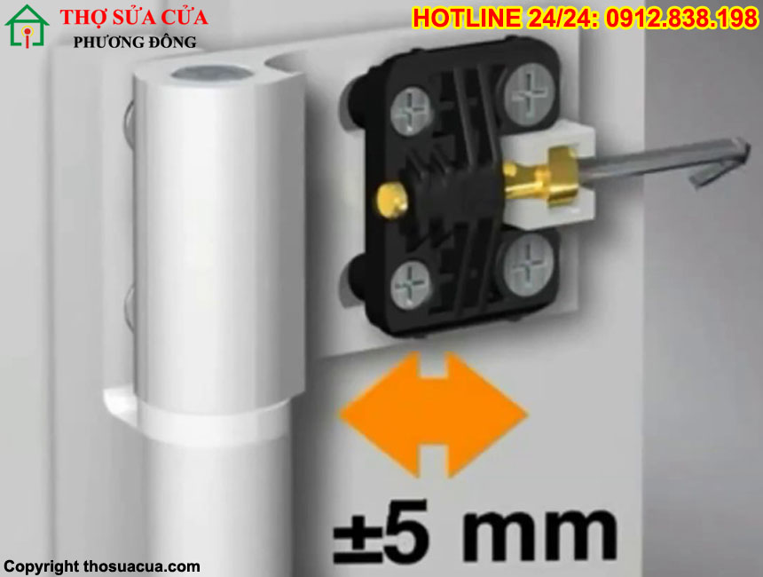 Cách xử lý khi cửa nhựa lõi thép bị xệ