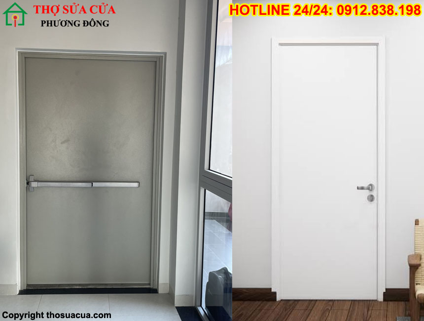 Cửa chống cháy 1 cánh