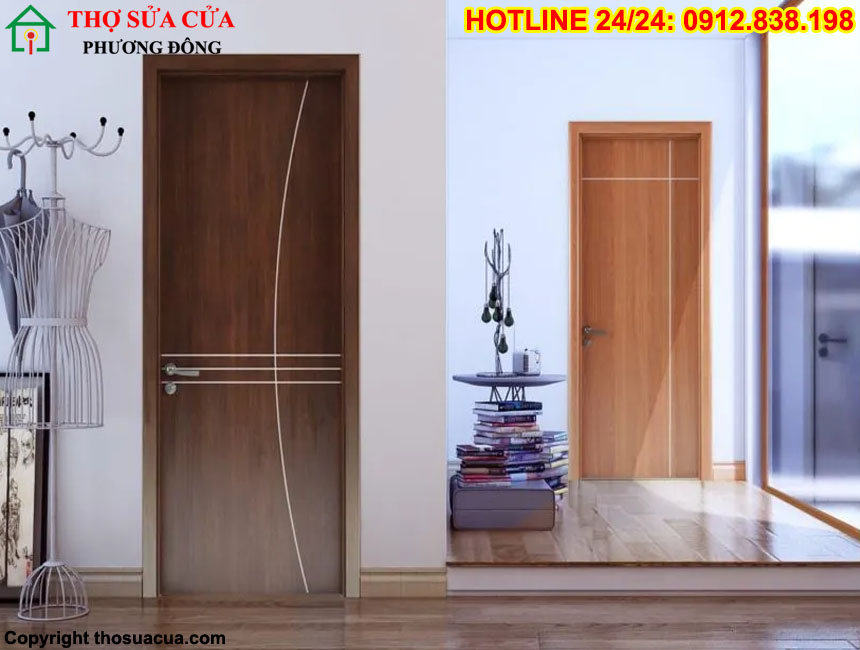 Cửa gỗ công nghiệp