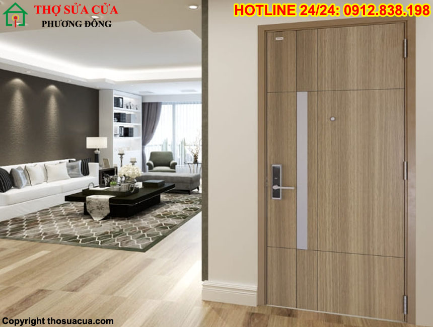Cửa gỗ công nghiệp cách âm