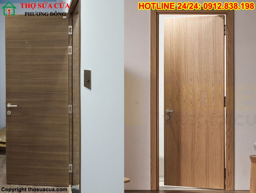 Cửa gỗ ván ép công nghiệp