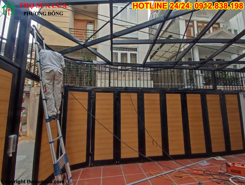 Cửa trượt góc