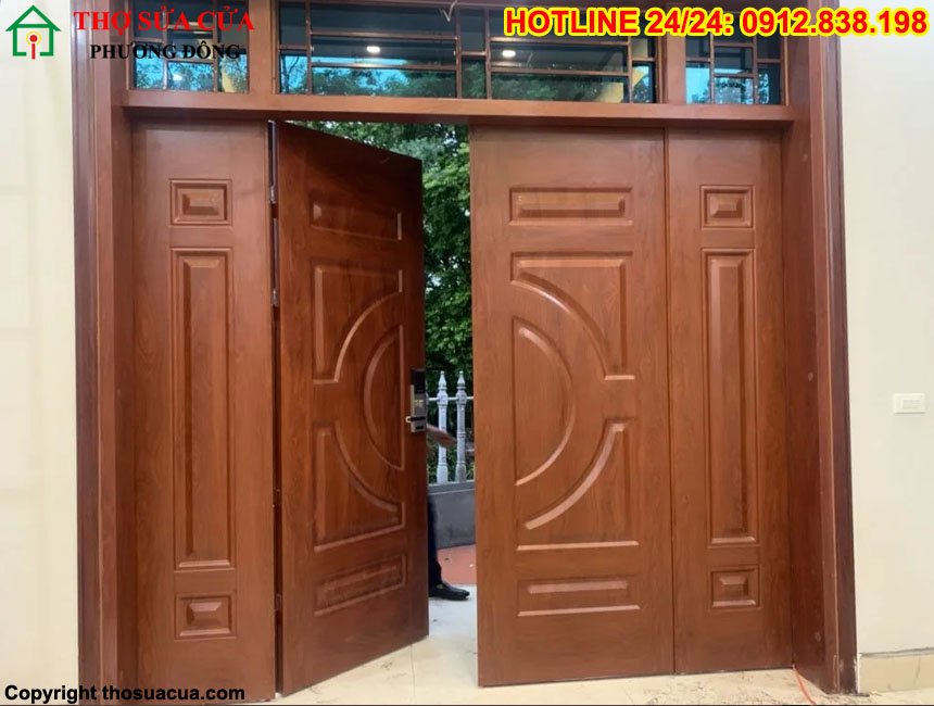 Kích thước cửa gỗ 4 cánh