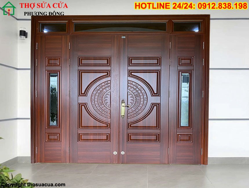 Kích thước cửa gỗ 4 cánh