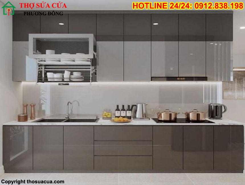 Kích thước tủ bếp theo tiêu chuẩn