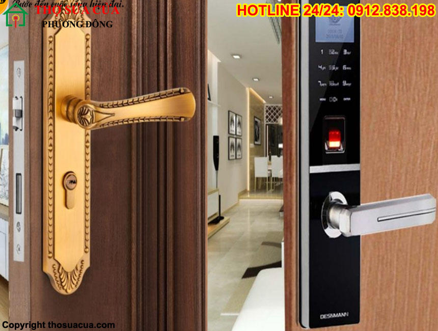 Mẫu khóa cửa gỗ đẹp nhất