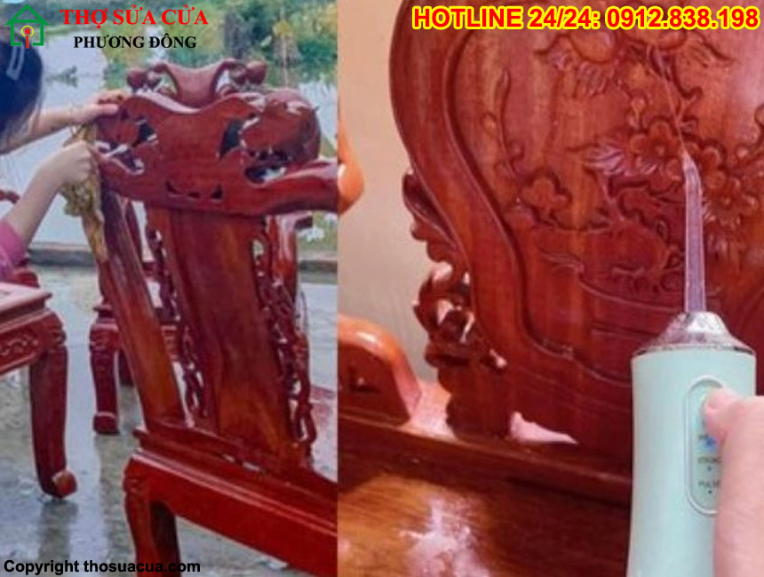 Mẹo làm mới đồ gỗ