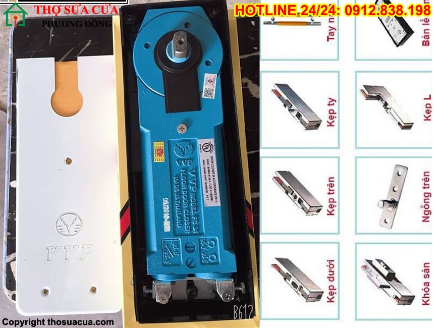 Phụ kiện cửa kính cường lực