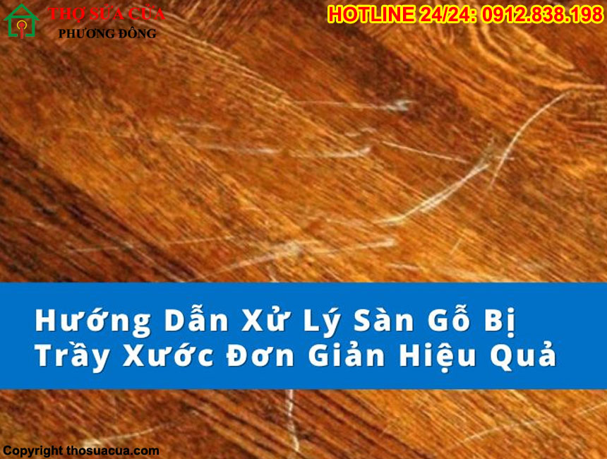 Cách chữa xước đồ gỗ nội thất