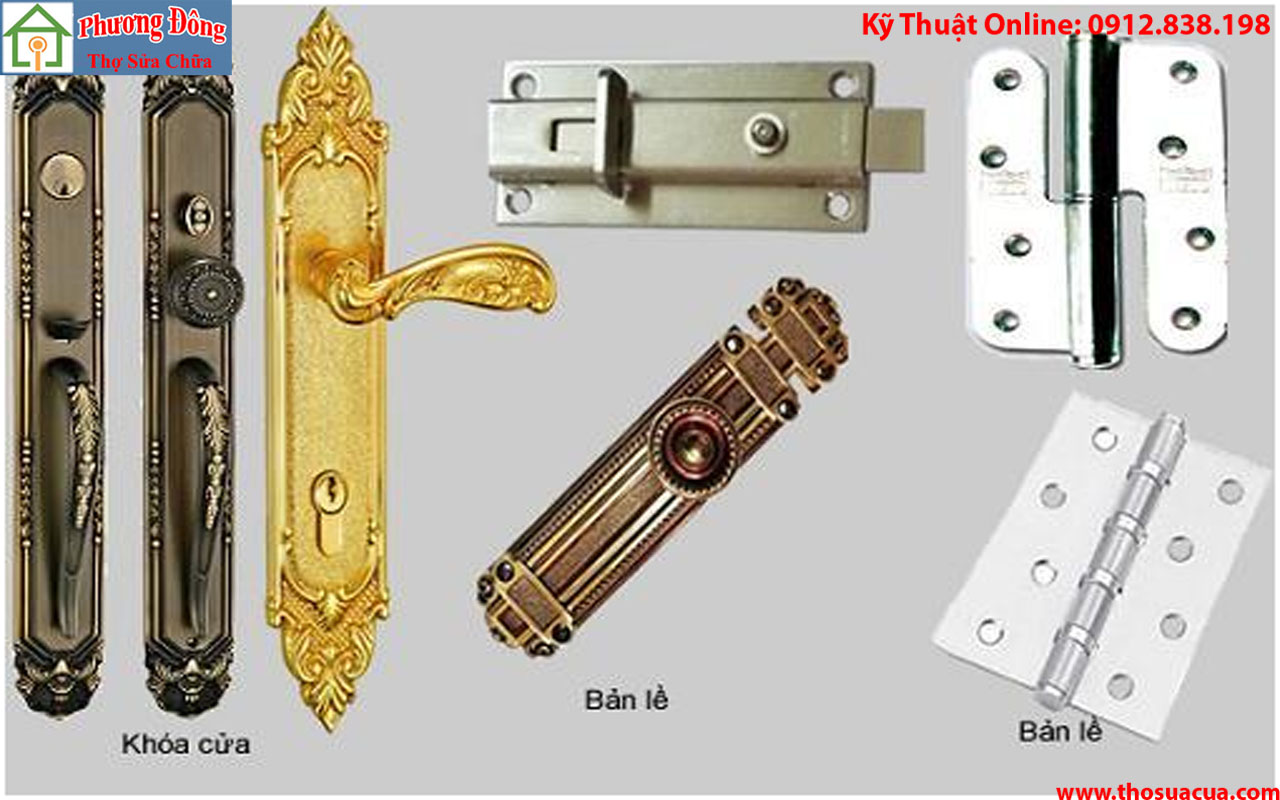 Phụ kiện cửa gỗ và Cách chọn phụ kiện cửa gỗ phù hợp cho cửa