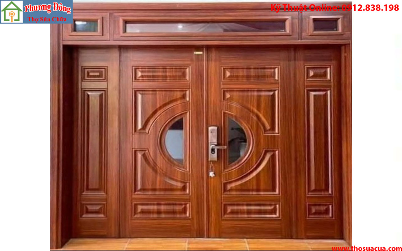 Bộ cửa gỗ đẹp với giá tốt tại Hà Nội 