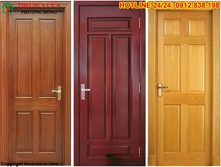 Cửa gỗ căm xe