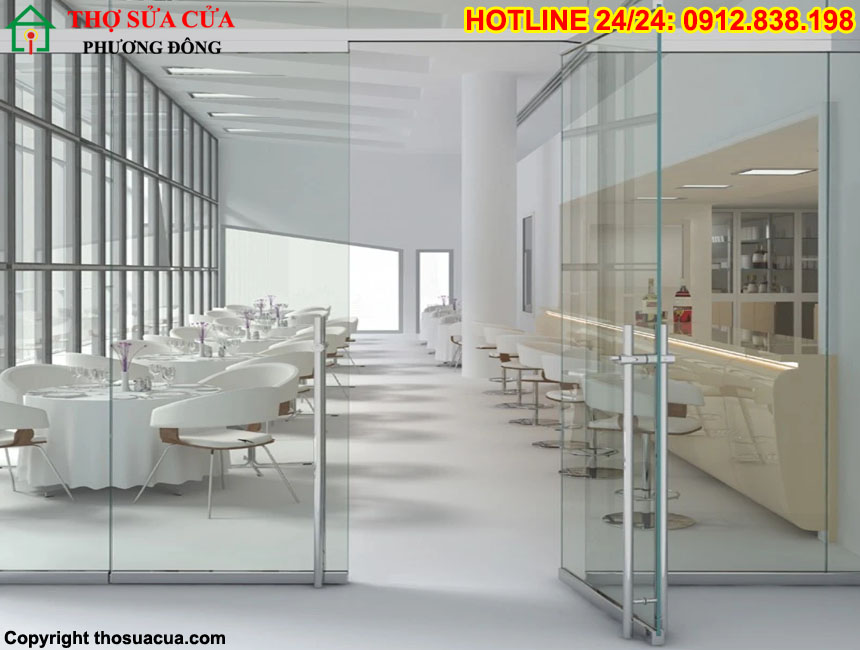 Cửa kính thủy lực